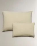 Zara Home наволочка декоративная из льна, бежевый · 6364/008 — фото 5