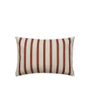 Zara Home наволочка декоративная из хлопка, красный, в полоску — фото 5