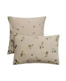 Zara Home наволочка декоративная из льна, светло-бежевый · 6147/008 — фото 7