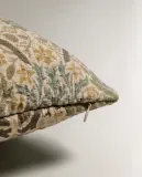 Zara Home наволочка декоративная из хлопка, зелёный, 30x50 см — фото 4