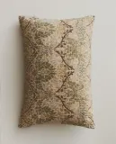 Zara Home наволочка декоративная из хлопка, зелёный, 30x50 см — фото 8