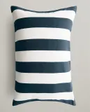 Zara Home наволочка декоративная из хлопка, синий, в полоску, 40x60 см — фото 1