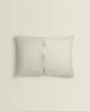 Zara Home наволочка декоративная из льна, светло-бежевый, 70x90 см · 3150/008 — фото 7