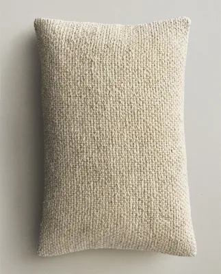 Zara Home наволочка декоративная из хлопка, светло-бежевый