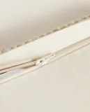 Zara Home наволочка декоративная из хлопка, светло-бежевый — фото 8