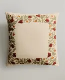 Zara Home наволочка декоративная из хлопка, светло-бежевый, 50x50 см — фото 1