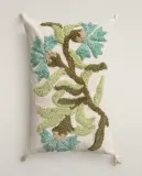 Zara Home наволочка декоративная из хлопка, бирюзовый, 40x60 см — фото 5