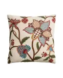 Zara Home наволочка декоративная из хлопка, светло-бежевый, 45x45 см · 6379/008 — фото 4