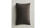 Zara Home наволочка декоративная из льна, коричневый, 40x60 см — фото 2