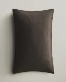 Zara Home наволочка декоративная из льна, коричневый, 40x60 см — фото 6