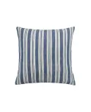 Zara Home наволочка декоративная из хлопка, синий, в полоску, 45x45 см — фото 5