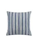 Zara Home наволочка декоративная из хлопка, синий, в полоску, 45x45 см — фото 8