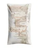 Zara Home наволочка декоративная из хлопка, бежевый, 30x50 см — фото 4
