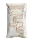 Zara Home наволочка декоративная из хлопка, бежевый, 30x50 см — фото 7