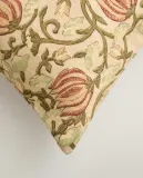Zara Home наволочка декоративная из хлопка, бирюзовый, 45x45 см — фото 6