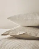 Zara Home наволочка декоративная из хлопка, бежевый · 1163/007 — фото 1
