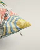 Zara Home наволочка декоративная из хлопка, синий, 45x45 см · 6398/008 — фото 4