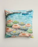 Zara Home наволочка декоративная из хлопка, синий, 45x45 см · 6398/008 — фото 5