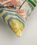 Zara Home наволочка декоративная из хлопка, синий, 45x45 см · 6398/008 — фото 6