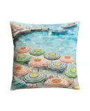 Zara Home наволочка декоративная из хлопка, синий, 45x45 см · 6398/008 — фото 8