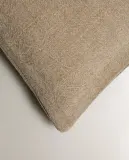 Zara Home наволочка декоративная из льна, светло-бежевый · 1170/007 — фото 6