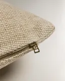 Zara Home наволочка декоративная из льна, бежевый · 6366/008 — фото 3