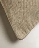 Zara Home наволочка декоративная из льна, бежевый · 6366/008 — фото 6