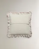 Zara Home наволочка декоративная из хлопка, оранжевый, 40x40 см — фото 6