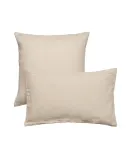Zara Home наволочка декоративная из льна, светло-бежевый · 1140/007 — фото 2