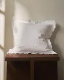 Zara Home наволочка декоративная из хлопка, белый, 50x50 см · 5163/007 — фото 1