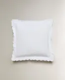 Zara Home наволочка декоративная из хлопка, белый, 50x50 см · 5163/007 — фото 8