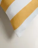 Zara Home наволочка декоративная из льна, в полоску — фото 5