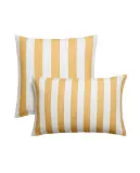 Zara Home наволочка декоративная из льна, в полоску — фото 7