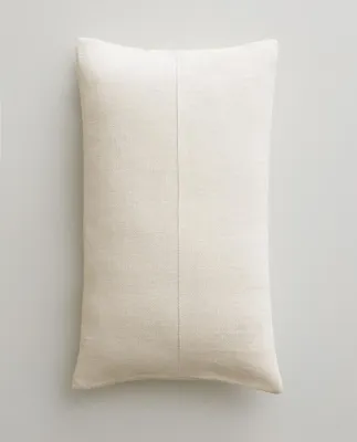 Zara Home наволочка декоративная из льна, экрю · 6363/008