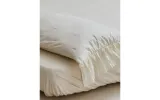 Zara Home наволочка декоративная из хлопка, молочный — фото 1
