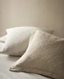 Zara Home наволочка декоративная из хлопка, бежевый · 1162/007 — фото 1