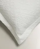 Zara Home наволочка декоративная из хлопка, белый, 50x50 см · 6191/007 — фото 2