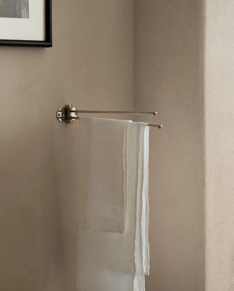 Zara Home держатель для полотенец, нержавеющая сталь, серебристый · 8533/517