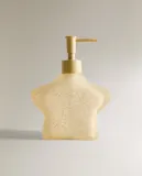 Zara Home дозатор для жидкого мыла, пластик, жёлтый — фото 5