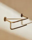 Zara Home держатель для туалетной бумаги, нержавеющая сталь, золотой — фото 8