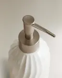 Zara Home дозатор для жидкого мыла, керамика, белый — фото 2