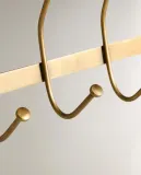 Zara Home крючок для ванной комнаты, нержавеющая сталь, золотой — фото 2