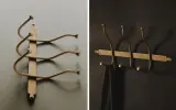 Zara Home крючок для ванной комнаты, нержавеющая сталь, золотой — фото 7