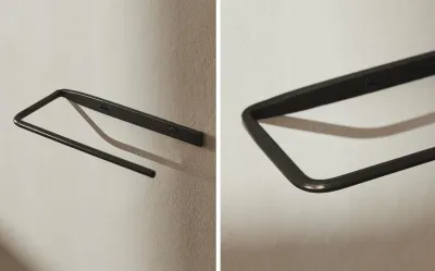Zara Home держатель для туалетной бумаги, нержавеющая сталь, чёрный