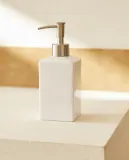 Zara Home дозатор для жидкого мыла, фаянс, белый — фото 2