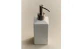 Zara Home дозатор для жидкого мыла, фаянс, белый — фото 3