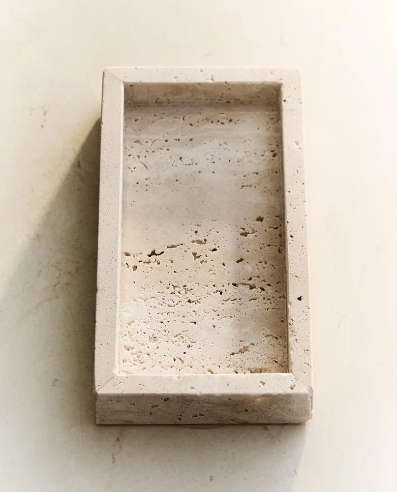 Zara Home мыльница, мрамор, бежевый · 3533/105