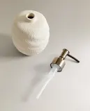 Zara Home дозатор для жидкого мыла, керамика, экрю — фото 5