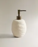 Zara Home дозатор для жидкого мыла, керамика, экрю — фото 6