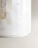 Zara Home дозатор для жидкого мыла, перламутр, светло-бежевый — фото 5
